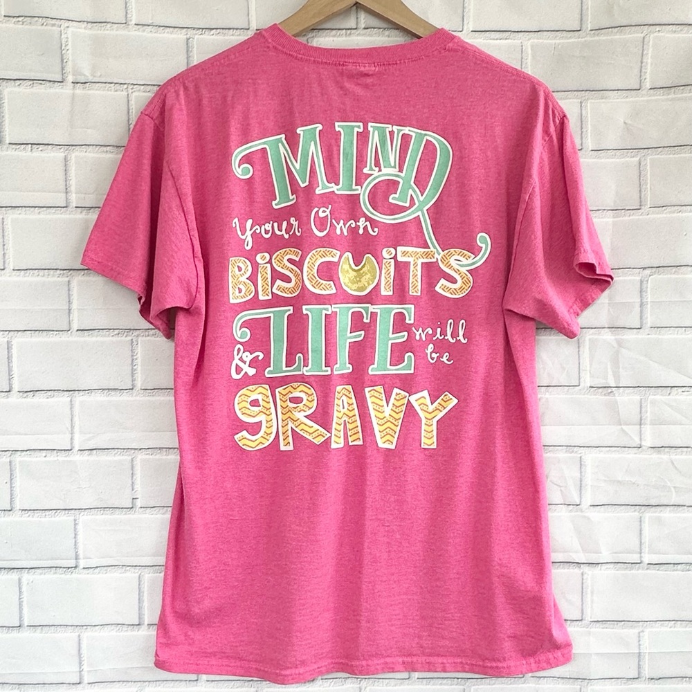 🙉Mind Your Own Biscuits🙈 Southern Girl Tee